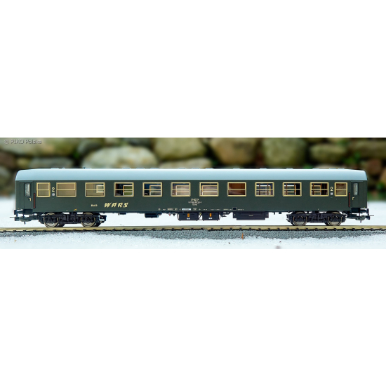 Wagon barowo-osobowy 2 klasy typ 111A Wars Piko 97611-2 H0